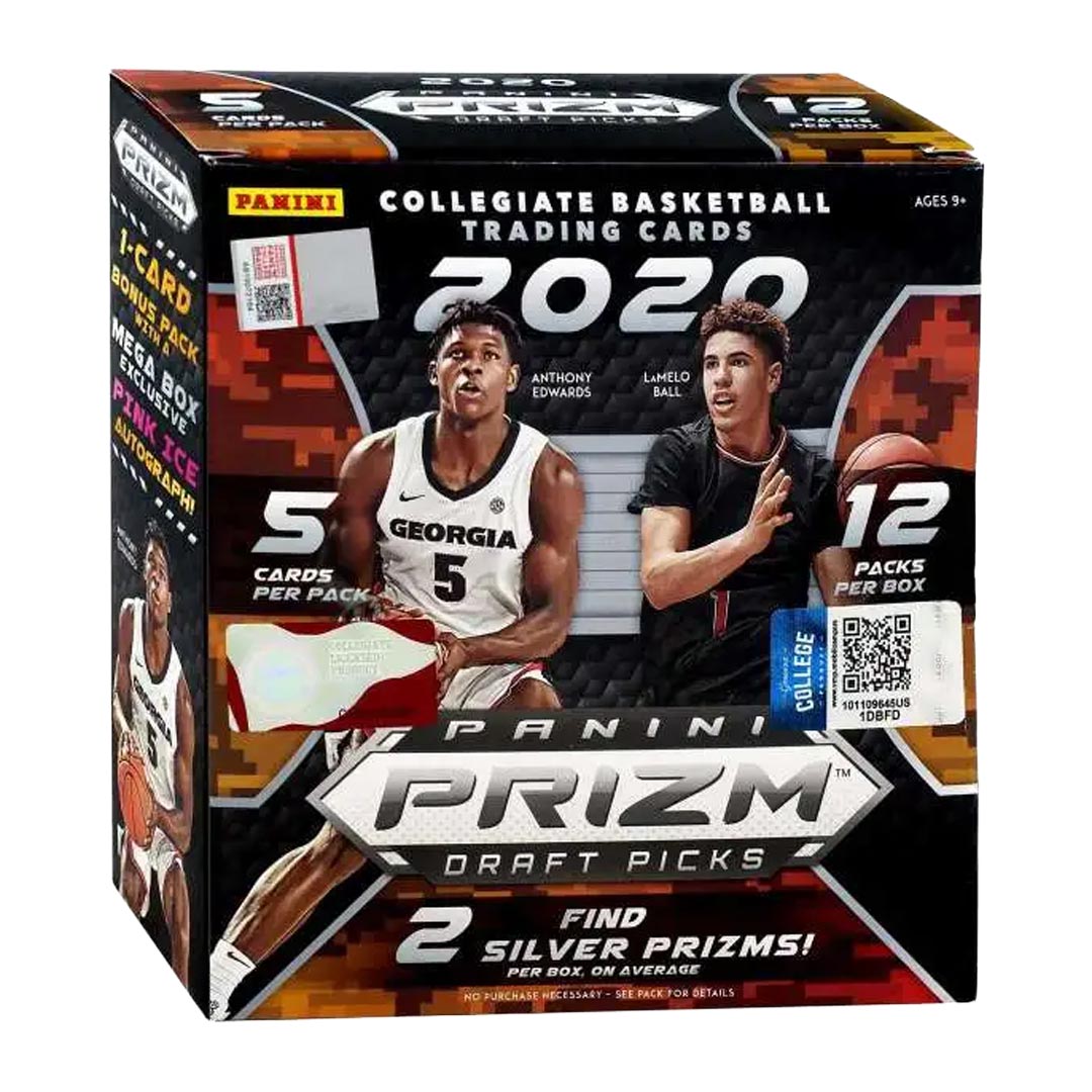 2020-21 Panini Prizm Draft Picks Basketball Mega Box (Pink Ice)