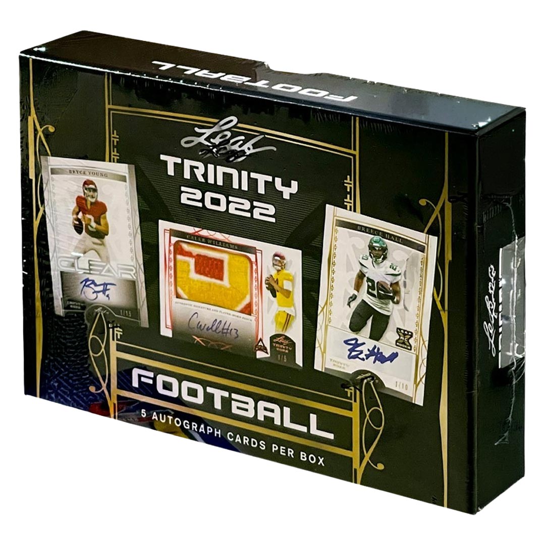 2022 Leaf Trinity Football Hobby Box