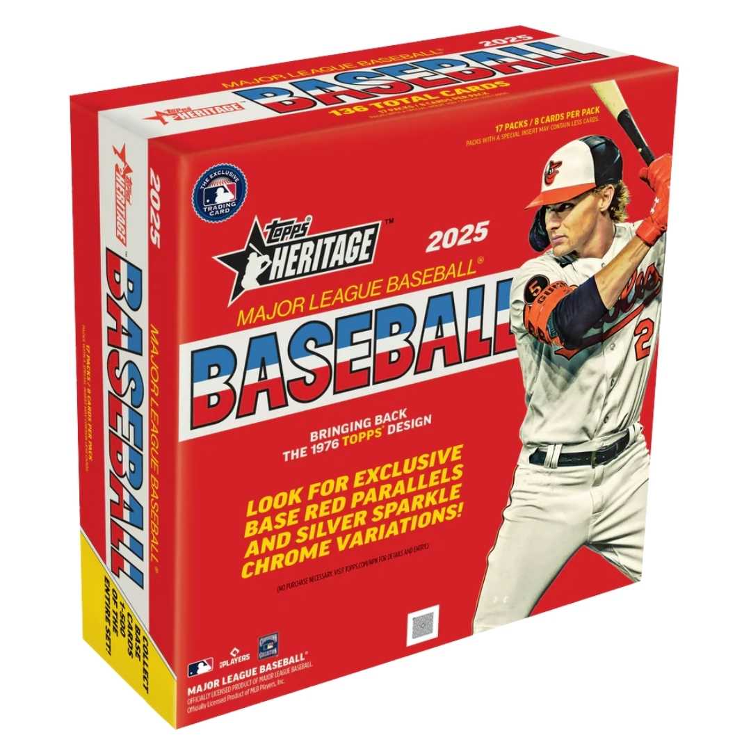 2025 Topps Heritage Baseball Mega Box