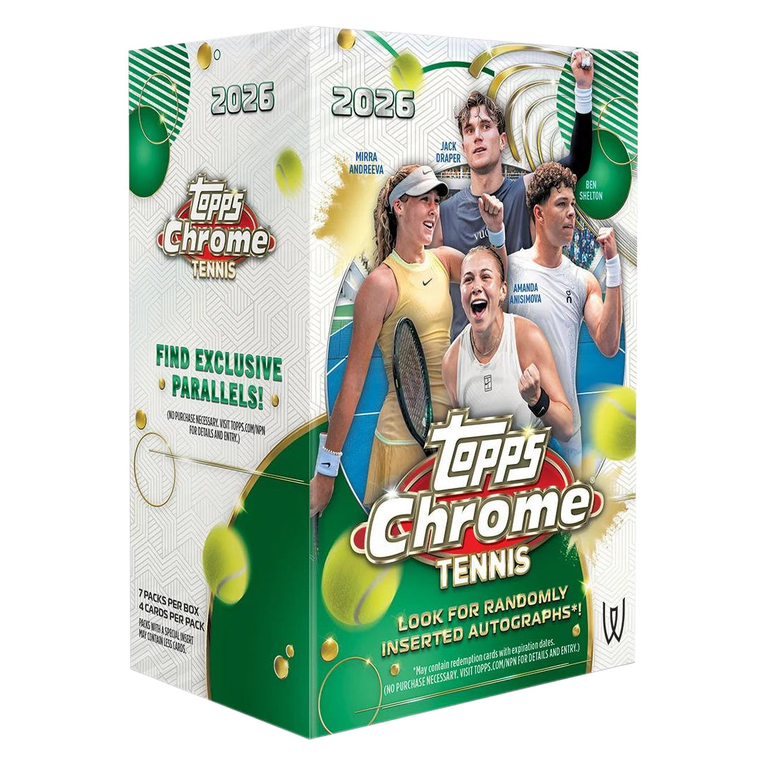 2026 Topps Chrome Tennis Value Box