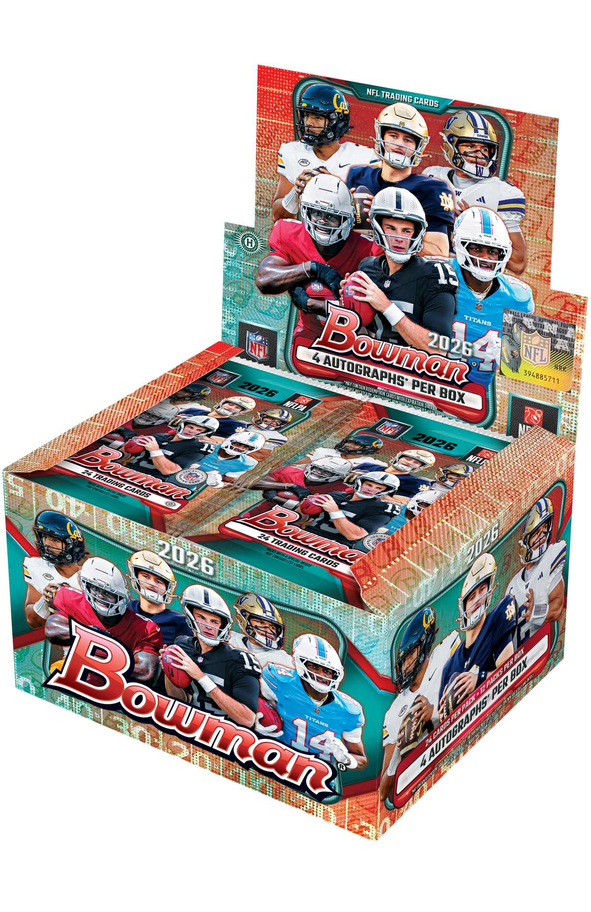 2026 Bowman Football Jumbo Box