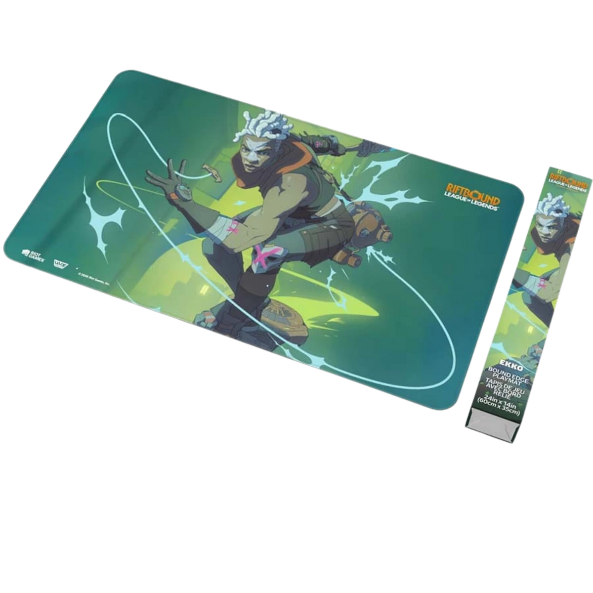 Riftbound League of Legends EKKO Bound Edge Playmat