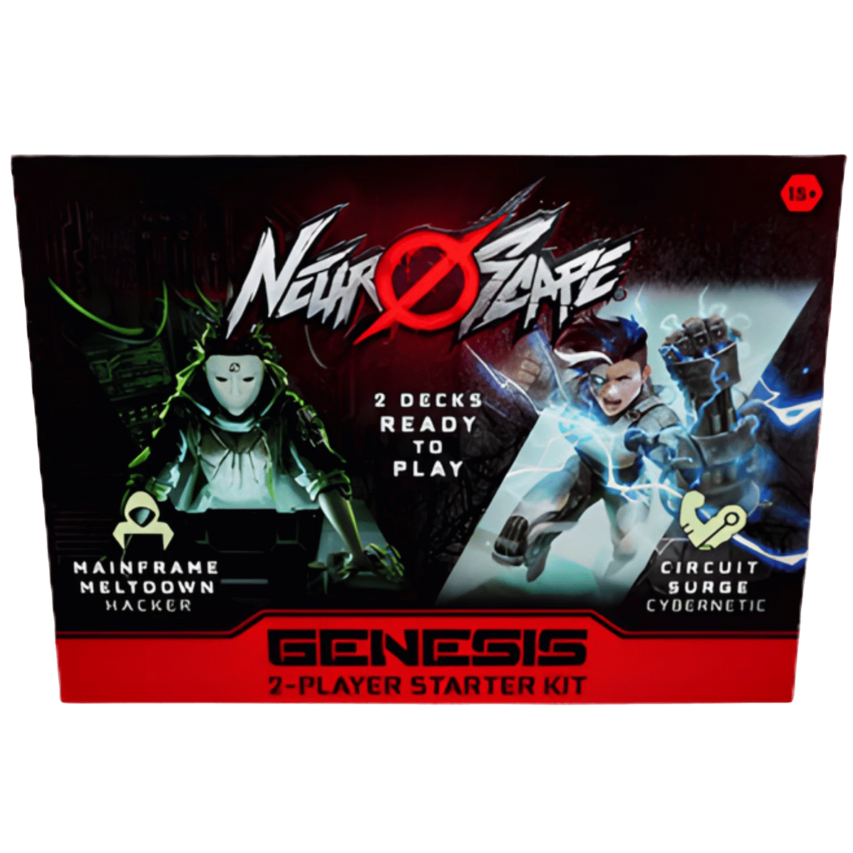 Neuroscape TCG Genesis 2 Player Starter Kit (Hacker vs. Cybernetic)