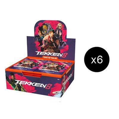 UniVersus Tekken 8 TCG Booster Box Case (6 Booster Displays)