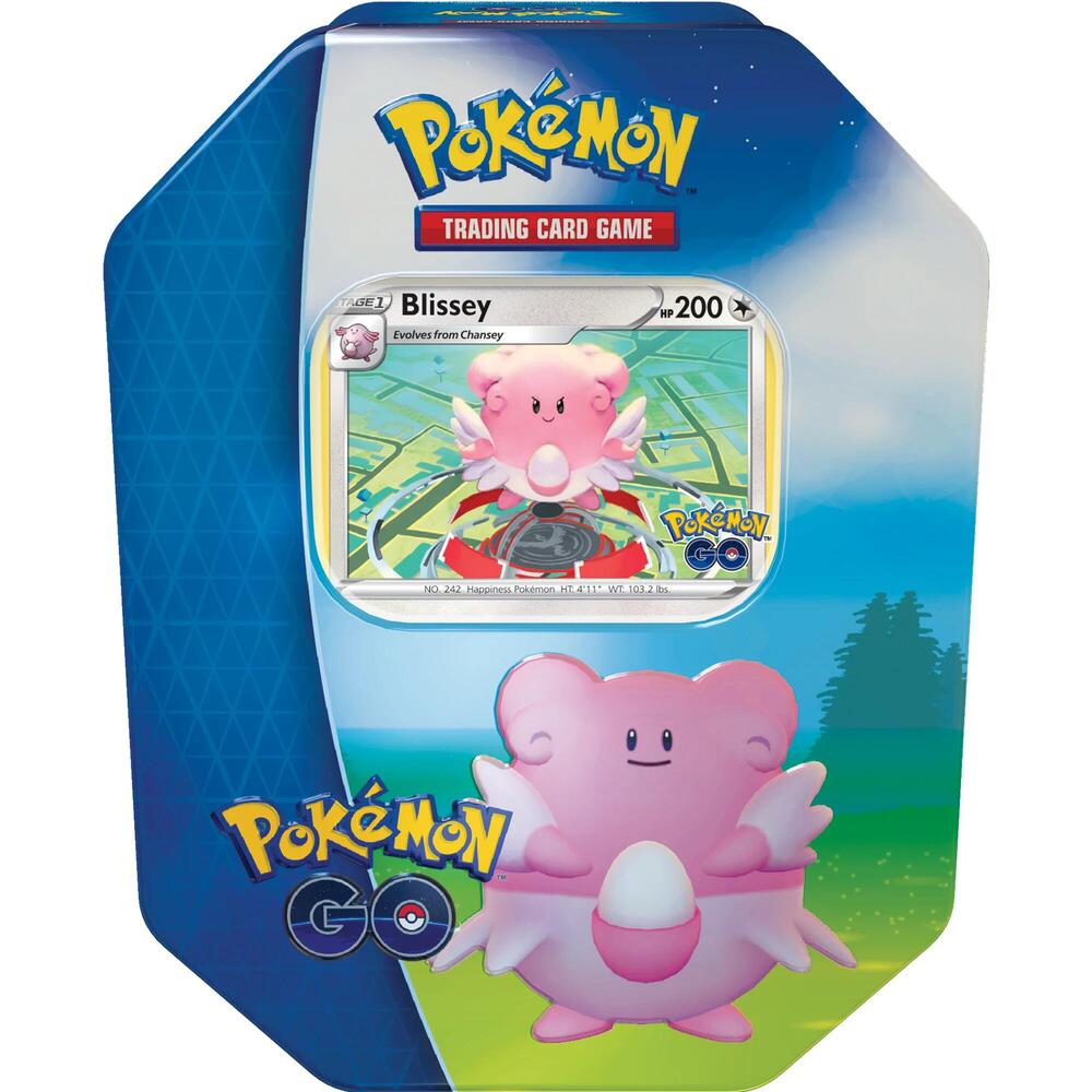 Pokemon Go Blissey Tin (4 Pack)