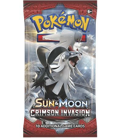 Pokemon Crimson Invasion Booster Pack (At Random)