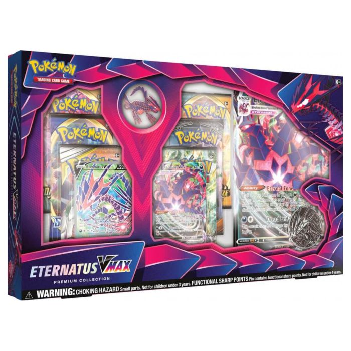 Pokemon Eternatus VMAX Premium Collection Box