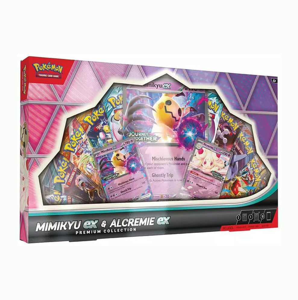 Pokemon Mimikyu EX & Alcremie EX Premium Collection
