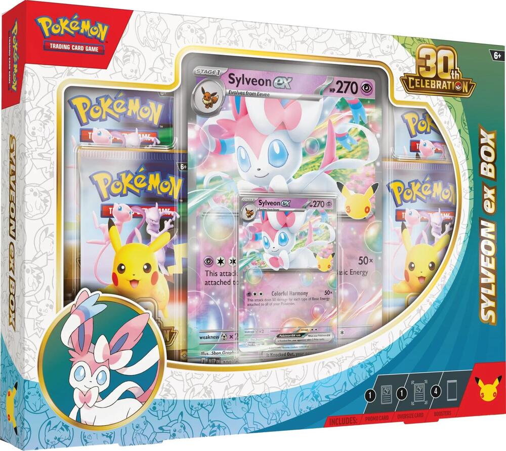 Pokemon 30th Sylveon Ex Box