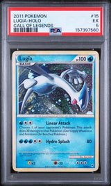 2011 Pokemon Lugia #15 Holo Call Of Legends Psa 5