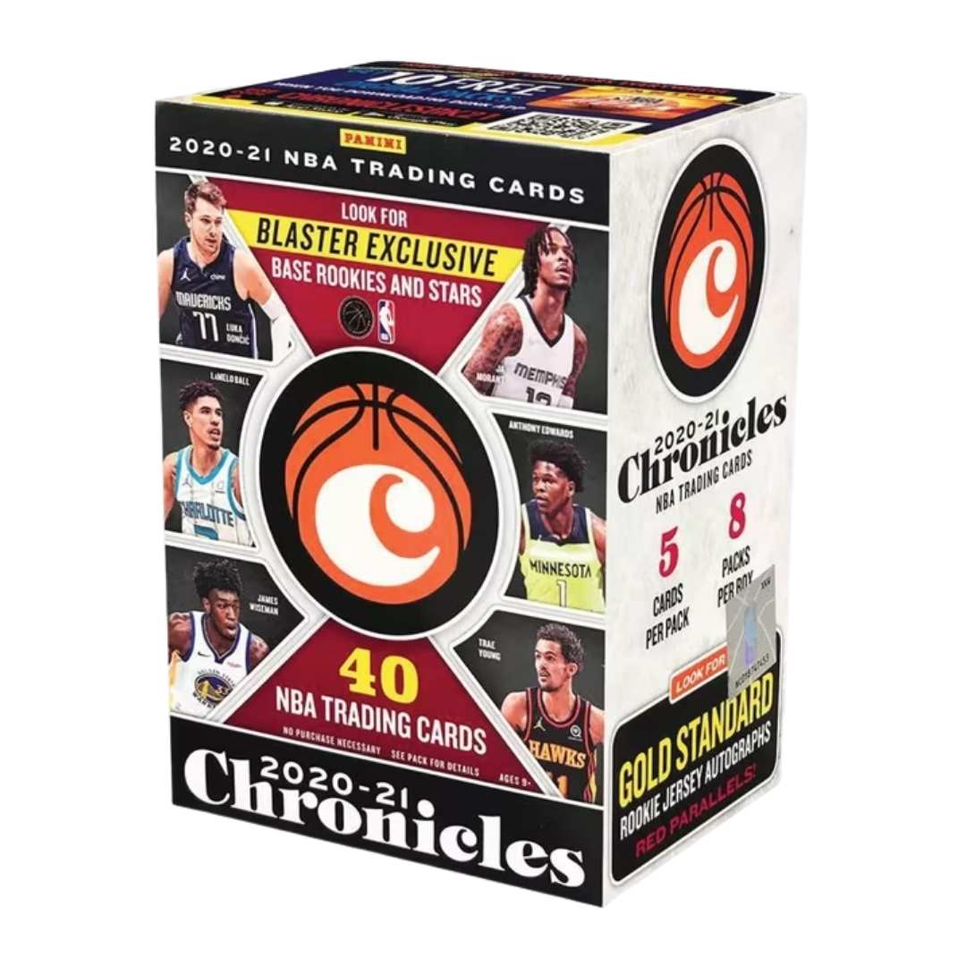 2020-21 Panini Chronicles Basketball Blaster Box(Red Parallels!)