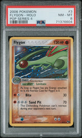 2006 Pokemon Flygon #3 Holo Pop Series 4 Psa 8