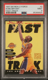 1997 Skybox Z-Force Kobe Bryant #2 Fast Track Psa 9