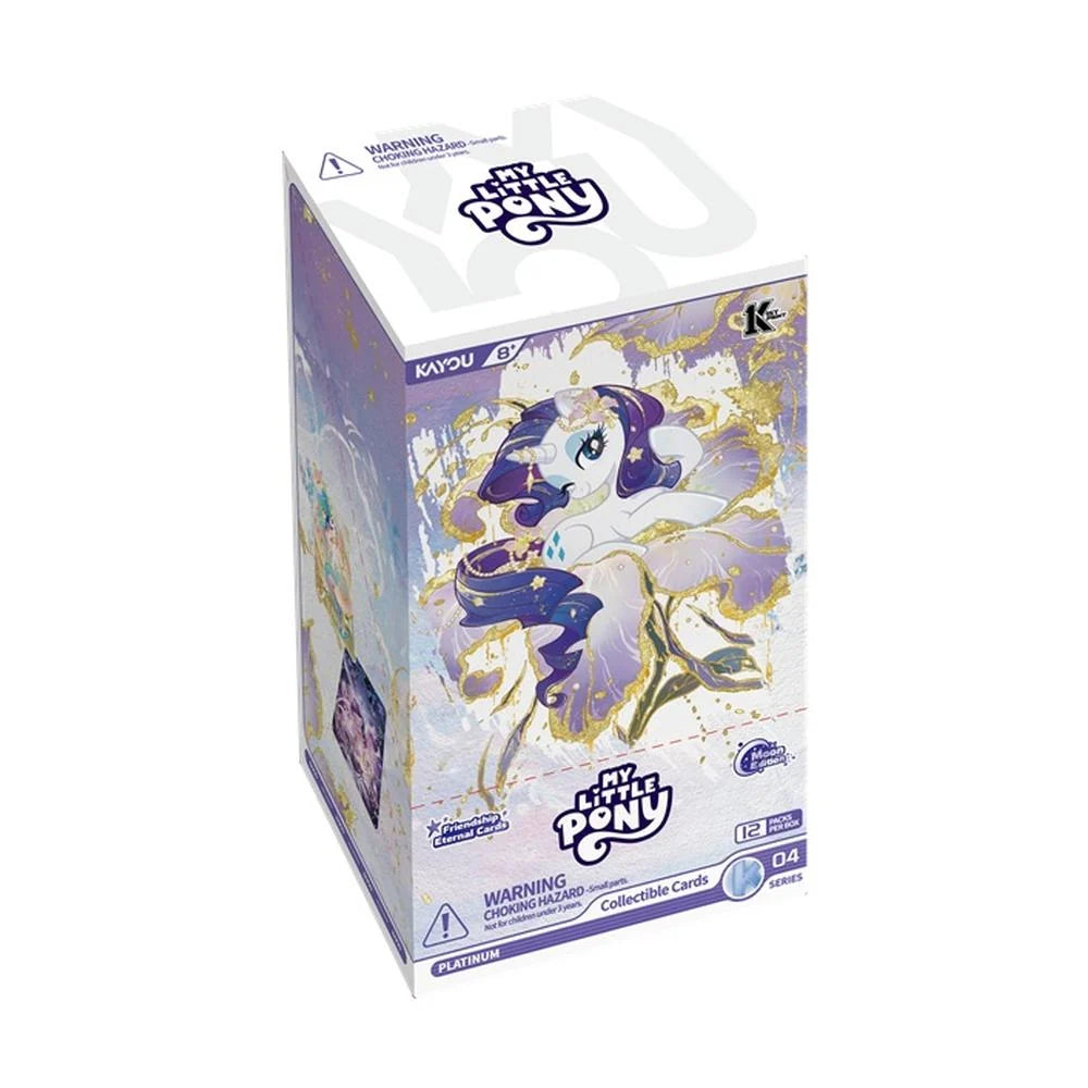 Kayou My Little Pony TCG: Friendship Eternal Cards, Moon Edition- Blister Pack Display - Series 4 (12 packs)