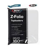 BCW Z-Folio Toploader Binder - White 4 Pocket