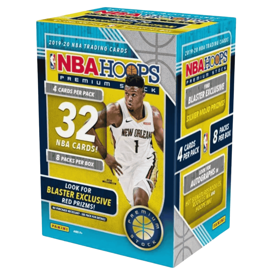 2019-20 Panini Hoops Premium Stock Basketball Blaster Box