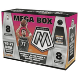 2020-21 Panini Mosaic Basketball Mega Box (Green Fluorescent Prizms!)