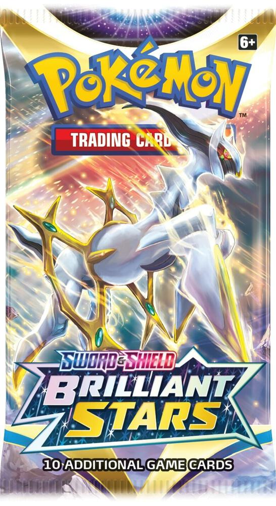 Pokemon Sword & Shield: Brilliant Stars Booster Pack