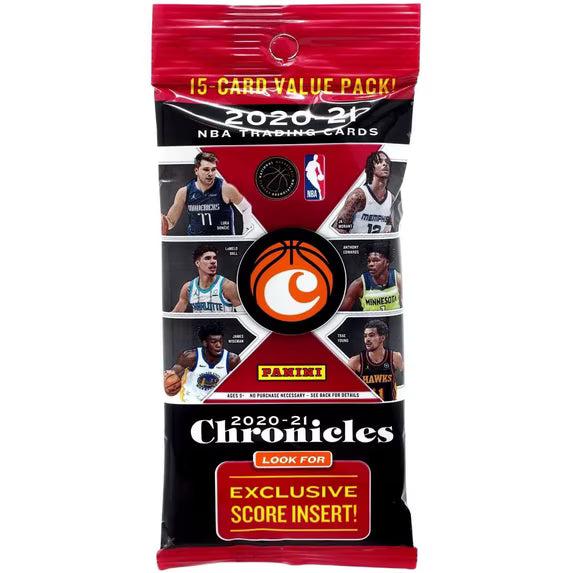 2020-21 Panini Chronicles Basketball Fat Pack