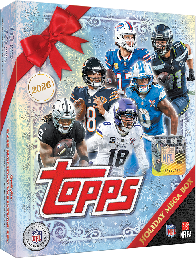 2026 Topps NFL Holiday Mega