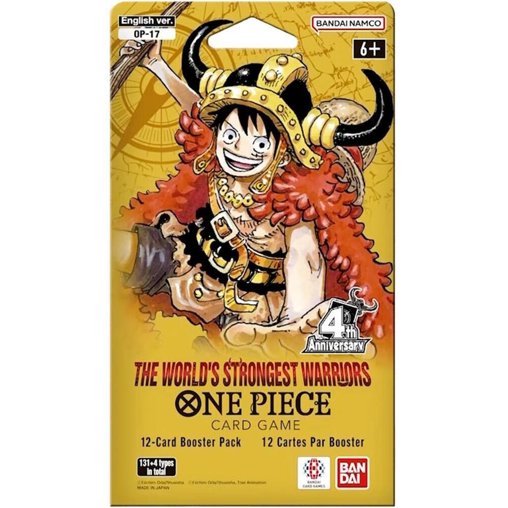One Piece OP-17 The World's Strongest Warriors Sleeved Pack