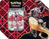 Pokemon Paldean Fates Charizard Ex Tin (5 Pack)